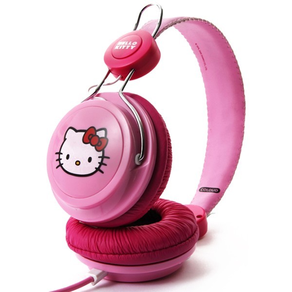 Pink Label Hello Kitty: casque audio Coloud Pink Label Hello Kitty sur  templeofdeejays.com
