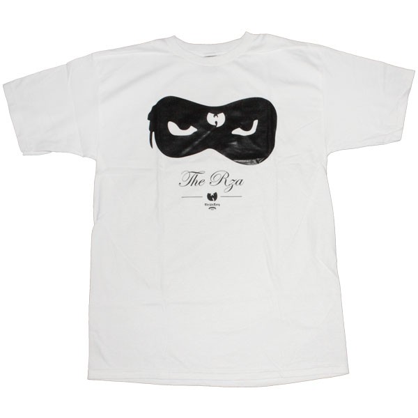 The Wu-Tang Brand T-Shirt - RZA Mask Tee - White - Temple of Deejays