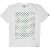 Scratch Science T-shirt - Diamond RVB - White